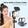 UlanzI ST-30 phone clip with mirror for easy rear camera selfies and clear visibility