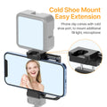 UlanzI ST-30 phone clip with mirror and cold shoe mount for easy extension and additional accessories