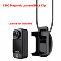 Universal Magnetic Lanyard with Back Clip for C300 Camera Accessories, camera not included