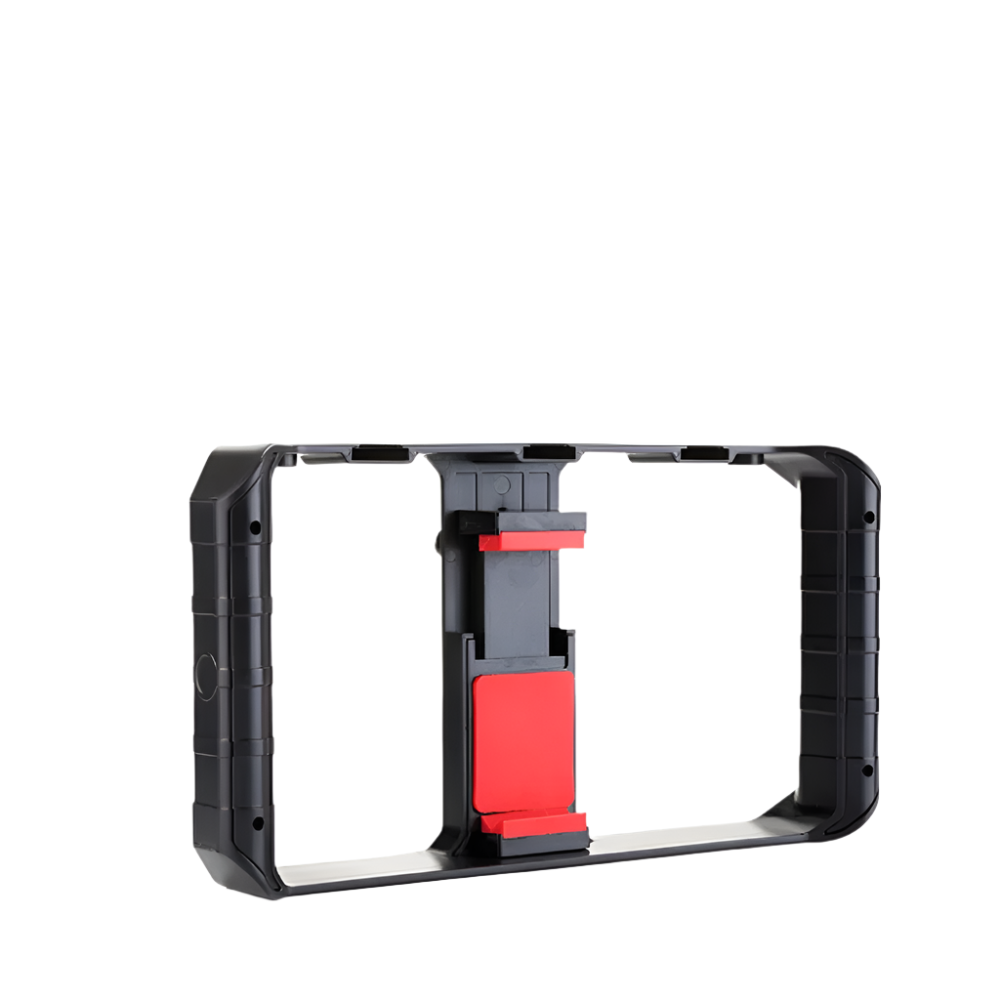 GXCT U-Rig Pro Smartphone Rig with 3 Shoe Filmmaking Case Handheld Phone Video Streaming Recording