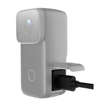 VMIDirect USB Charging Cable Type-C connected to a compact camera for quick charging