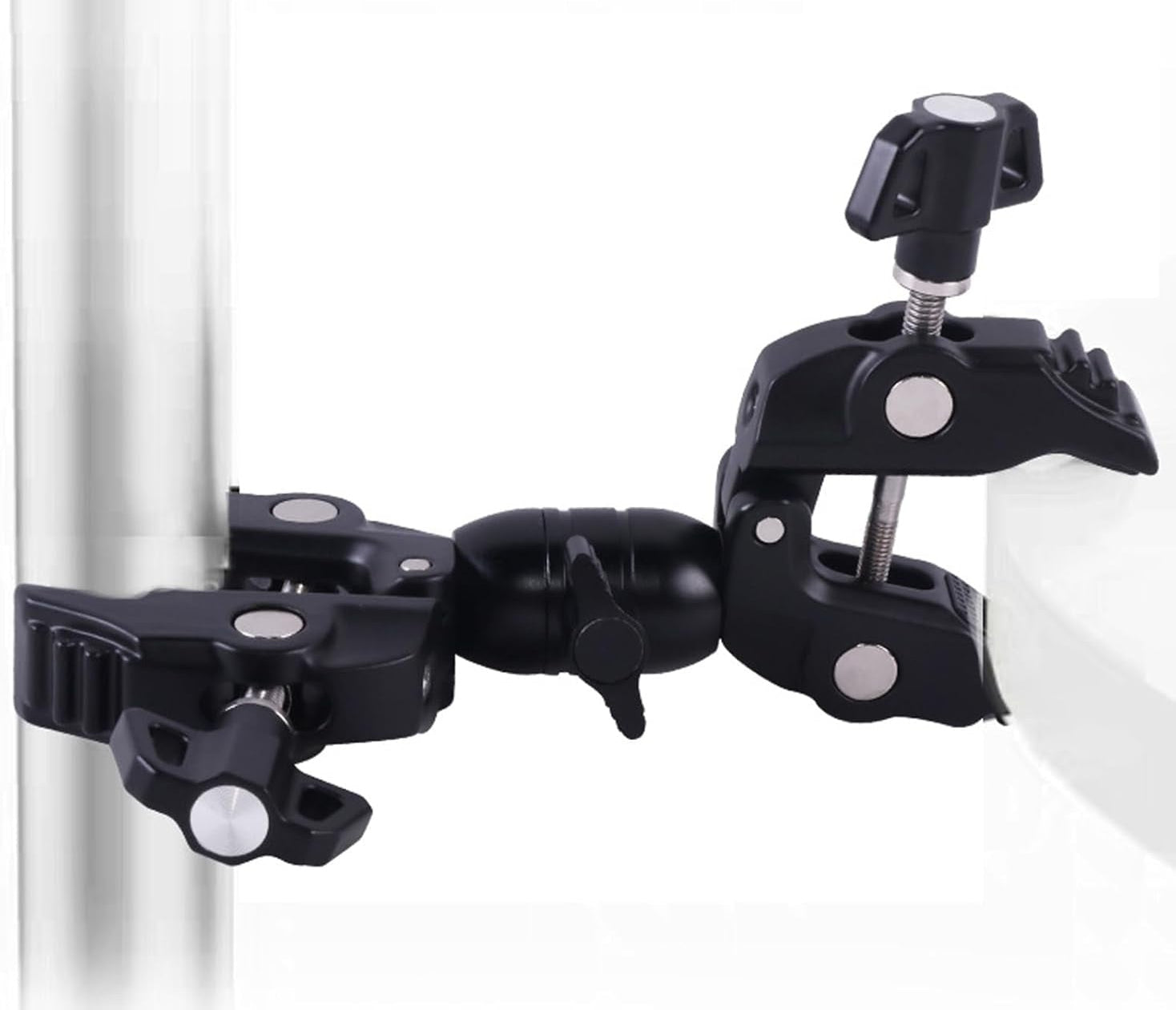 RO96 Double Camera Clamp for secure attachment of studio equipment with adjustable positioning