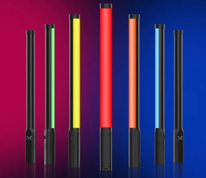 VMIDirect VL119 RGB Handheld LED Light Wand in various colors for creative lighting effects
