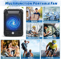 VMIDirect multifunction portable fan for outdoor activities featuring a waist clip fan design