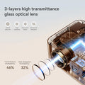 Auto focus home cinema projector with 3-layers high transmittance glass optical lens for improved brightness and heat dissipation