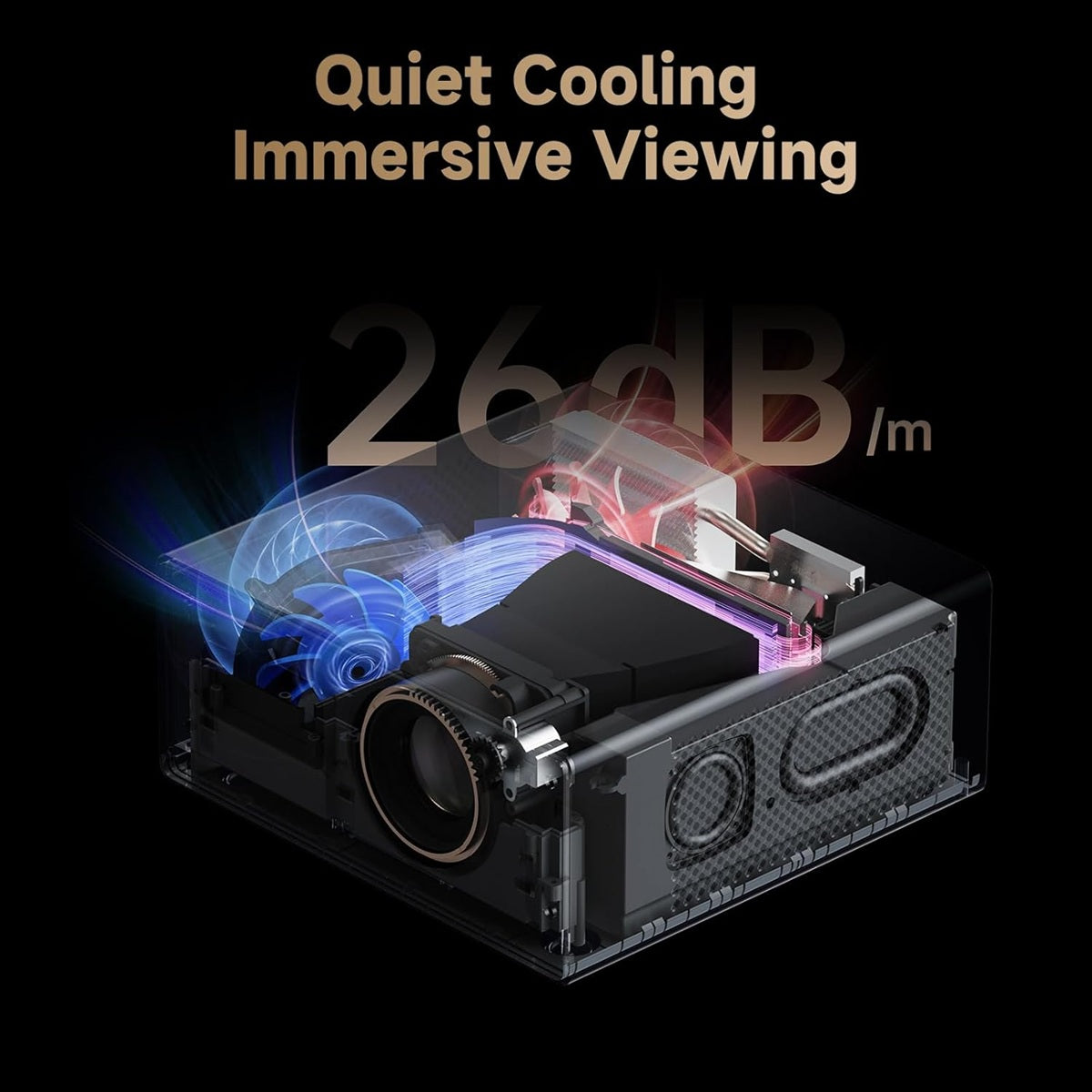 Home Theater Projector Philippines with Quiet Cooling and Immersive Viewing Technology