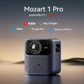 Wanbo Mozart 1 Pro Android projector with Android TV 11 and streaming app compatibility