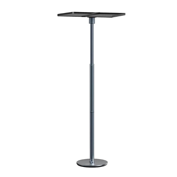 Projector accessories holder for home with adjustable height and sturdy round base