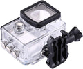 VMIDirect Waterproof Case Housing for Action Cameras with Secure Mounting and Clear Viewfinder
