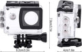 Clear VMIDirect Waterproof Case Housing for Action Cameras with Adjustable Mounting Options