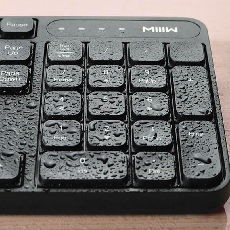 Water-resistant VMIDirect Wireless Mouse and Keyboard with a sleek design for versatile use