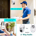VMIDirect WiFi Security Camera Outdoor with 2-Way Audio for Home Monitoring and Package Delivery