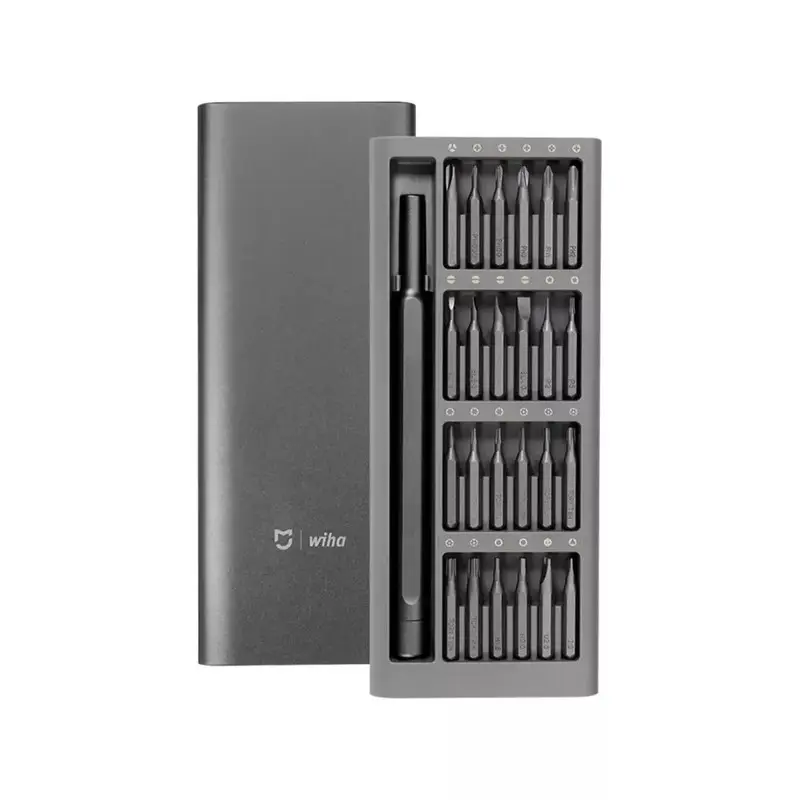 Xiaomi Mijia Wiha 24in1 Screwdriver kit Precision Screw Screwdriver Kit 60HRC Magnetic Screwdriver for multitude of appliances Multi Computer PC Mobile Phone Device Quartz watches cameras radios computers cell phones and drones repair tool VMI Direct