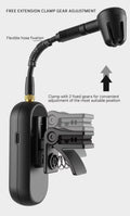 VMI Direct Wireless Guitar Transmitter And Receiver with adjustable clamp for flexibility and secure fit