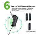 Wireless guitar transmitter receiver kit featuring 6 hours of battery endurance and rechargeable lithium battery