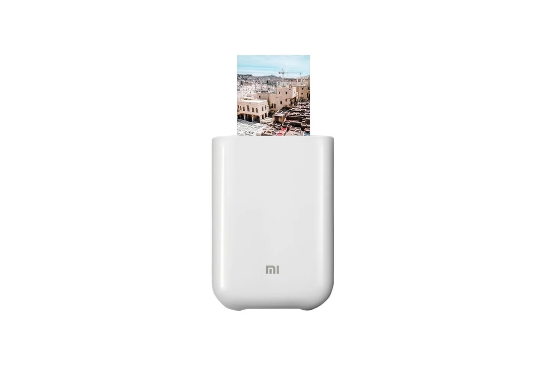 VMIDirect Wireless Mobile Printer in White Printing Compact Photos with High Quality