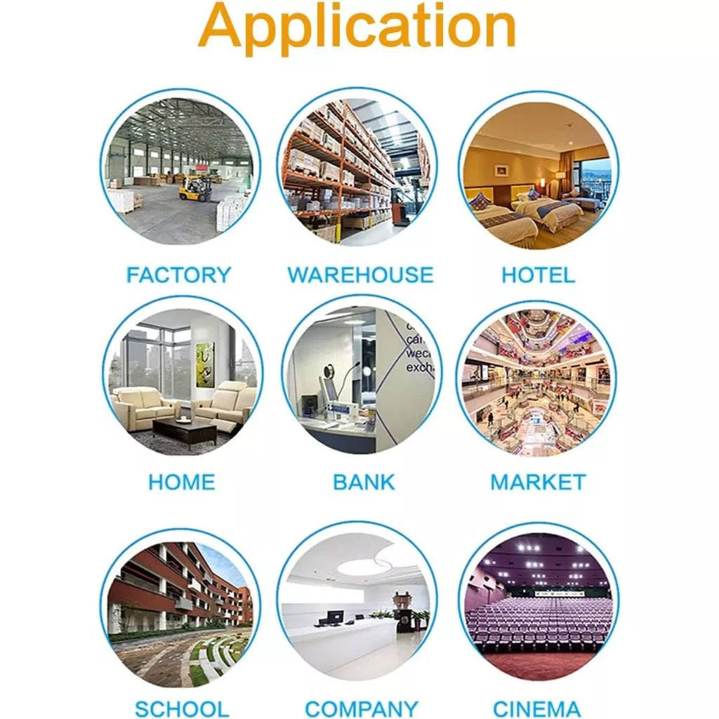 Smoke detector for home and other applications like factory, warehouse, hotel, bank, market, school, company, and cinema