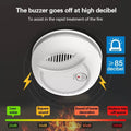 Wireless smoke detector for home with high decibel buzzer alarm for fire safety