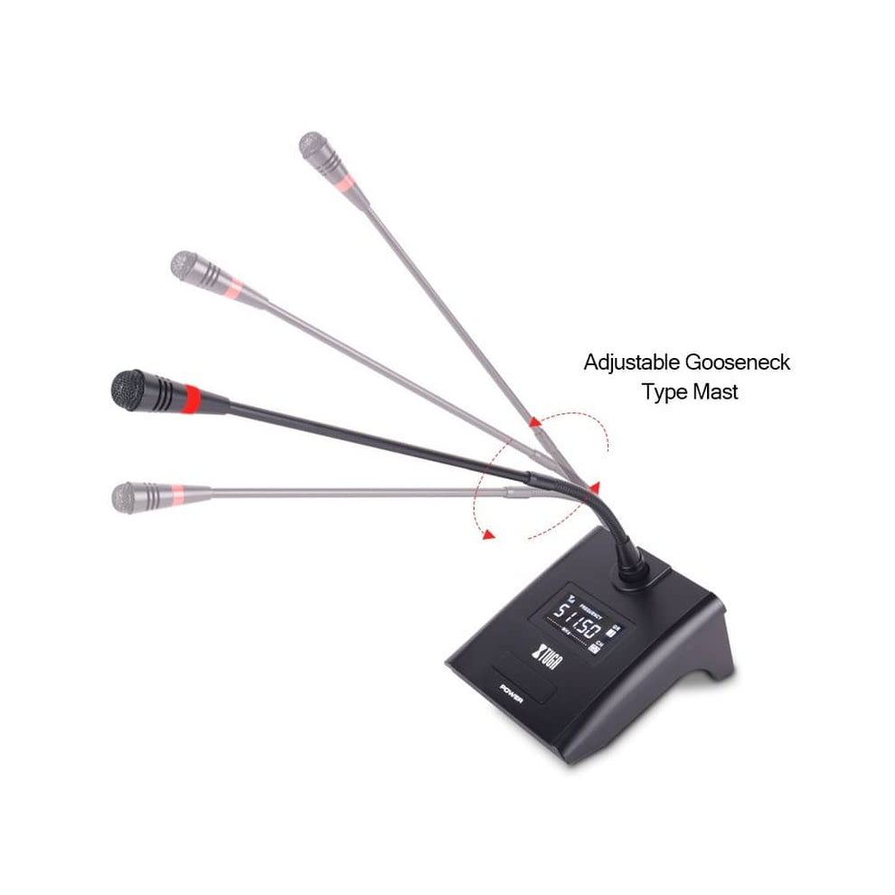 Flexible 8-Channel Wireless UHF Microphone for Meetings | VMIDirect