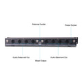Gooseneck Microphone with Wireless UHF microphone for meetings connectivity ports