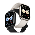 AMOLED Smartwatch With Alexa featuring dual color options and customizable watch faces
