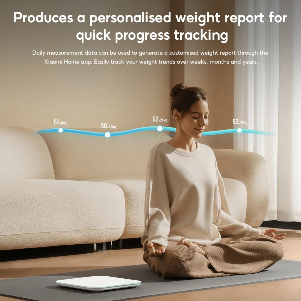 VMIDirect High-Precision Body Weight Scale for personalized weight tracking and progress reporting