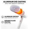 VMI Direct Portable Fabric Iron featuring aluminum die-casting for smooth wrinkle removal and quick heat-up