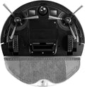 Xiaomi Robot Vacuum E5 bottom view showing brushes and wheels for efficient cleaning performance