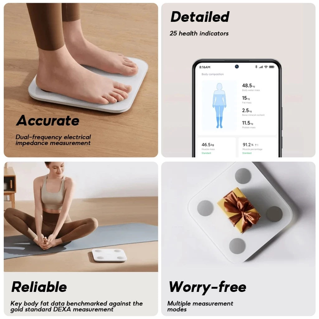 Smart Body Composition Scale by VMI Direct featuring accurate measurements and health indicators