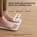 VMI Direct Smart Body Composition Scale with static heart rate monitoring for health tracking