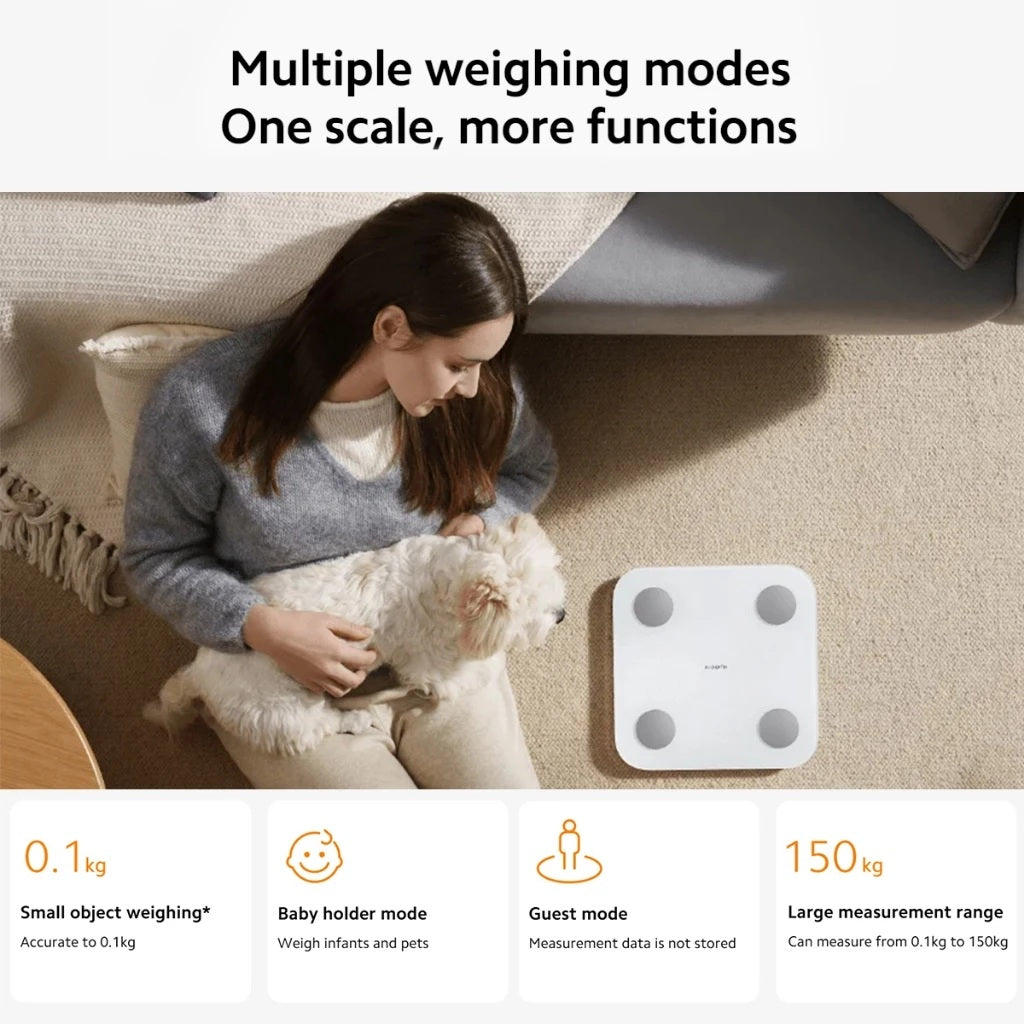 VMI Direct Smart Body Composition Scale with multiple weighing modes for accurate measurements