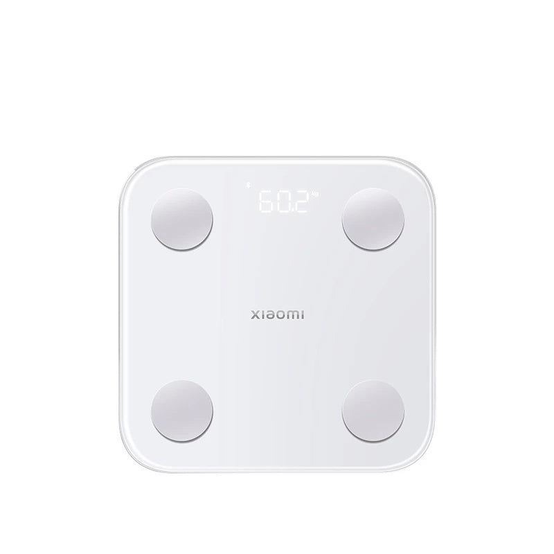 Xiaomi Smart Body Composition Scale in White with Clear Digital Display for Health Tracking