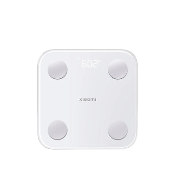Xiaomi Smart Body Composition Scale in White with Clear Digital Display for Health Tracking