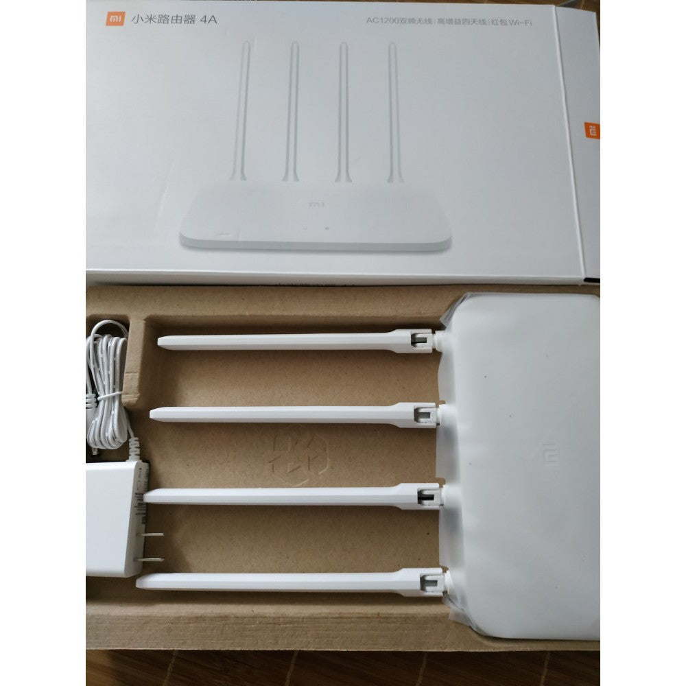VMIDirect WiFi Router with three antennas and included accessories for strong wireless connectivity