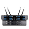 XTUGA A800 wireless conference mic system with multiple channels and antennas for high-quality audio
