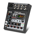 VMIDirect Bluetooth Audio Mixer with 5 channels and multiple input options for seamless audio mixing
