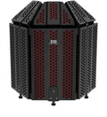 XTUGA burner 3 door isolation shield for improved vocal recording and sound isolation