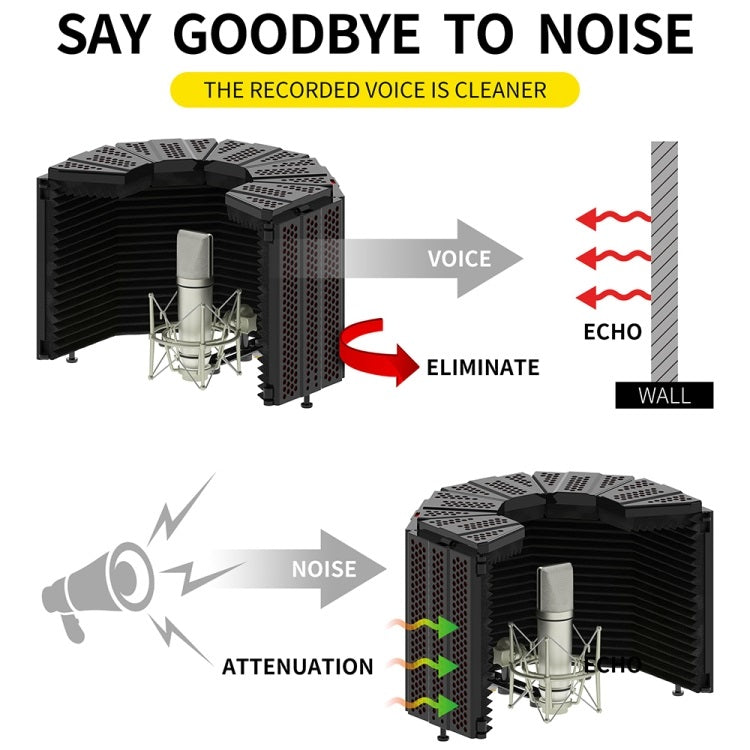 XTUGA burner 3 door isolation shield demonstrating noise elimination for clearer recordings