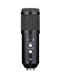 XTUGA EM900 USB microphone with adjustable echo and volume controls for clear audio recording