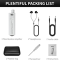 Xtuga LSY-20 Ultra-Compact Personal In-Ear Monitor Amplifier with headphones and accessories
