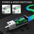 Xtuga LSY-20 Ultra-Compact Personal In-Ear Monitor Amplifier with stereo and mono switching feature