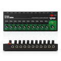 XTUGA MAX1200 mini sound mixer with 10-input channels and ultra low noise performance