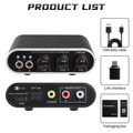 XTUGA PH-3 Audio Interface & Sound Card with USB connection and audio outputs