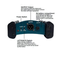 Audio Active DI Box with power switch and 9V battery compartment phantom power 48V DI box