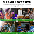 Professional Sound Board Audio Mixer Console ideal for stage tuning, webcasting, song recording, and studio use