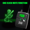 XTUGA RW2090 in-ear monitor system with one click mute function and LED indicator for easy use