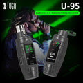 XTUGA U-95 guitar wireless system featuring a transmitter and receiver for seamless sound transmission