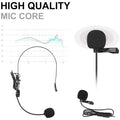 XTUGA UML200 wireless microphone system with high-quality mic core for clear audio performance