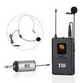 XTUGA UML200 wireless microphone system with transmitter and adjustable headset microphone for clear audio
