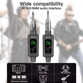 XTUGA WX70 Professional 2.4G Wireless Microphone System with wide compatibility features